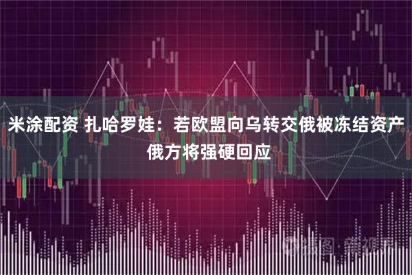 米涂配资 扎哈罗娃：若欧盟向乌转交俄被冻结资产 俄方将强硬回应